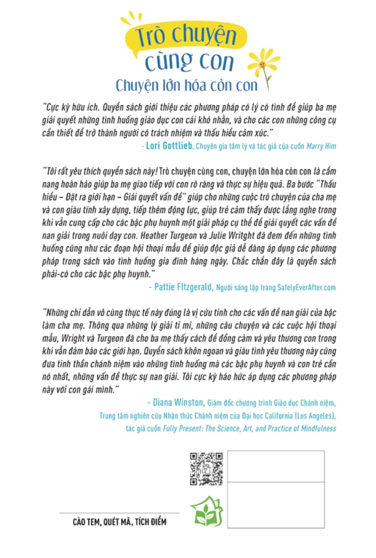 Trò Chuyện Cùng Con - Chuyện Lớn Hóa Chuyện Cỏn Con