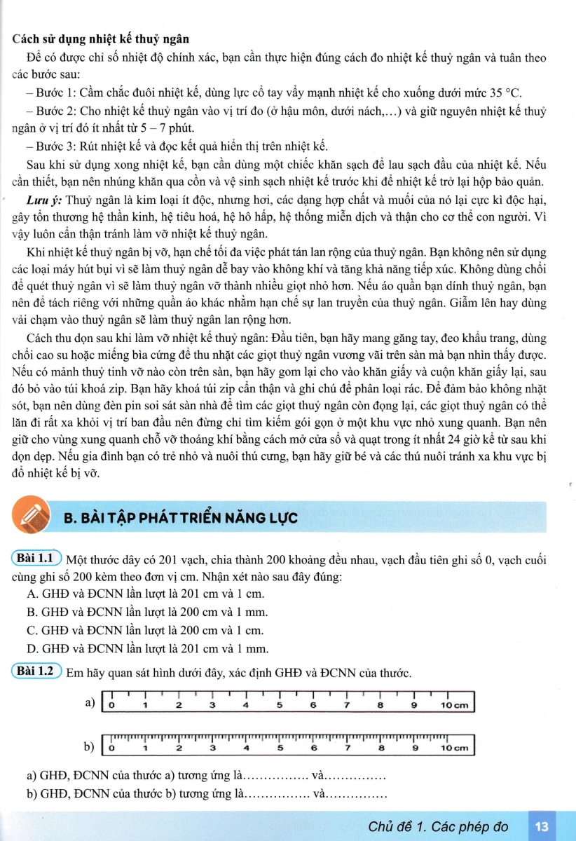 ND - Phát Triển Năng Lực Khoa Học Tự Nhiên 6