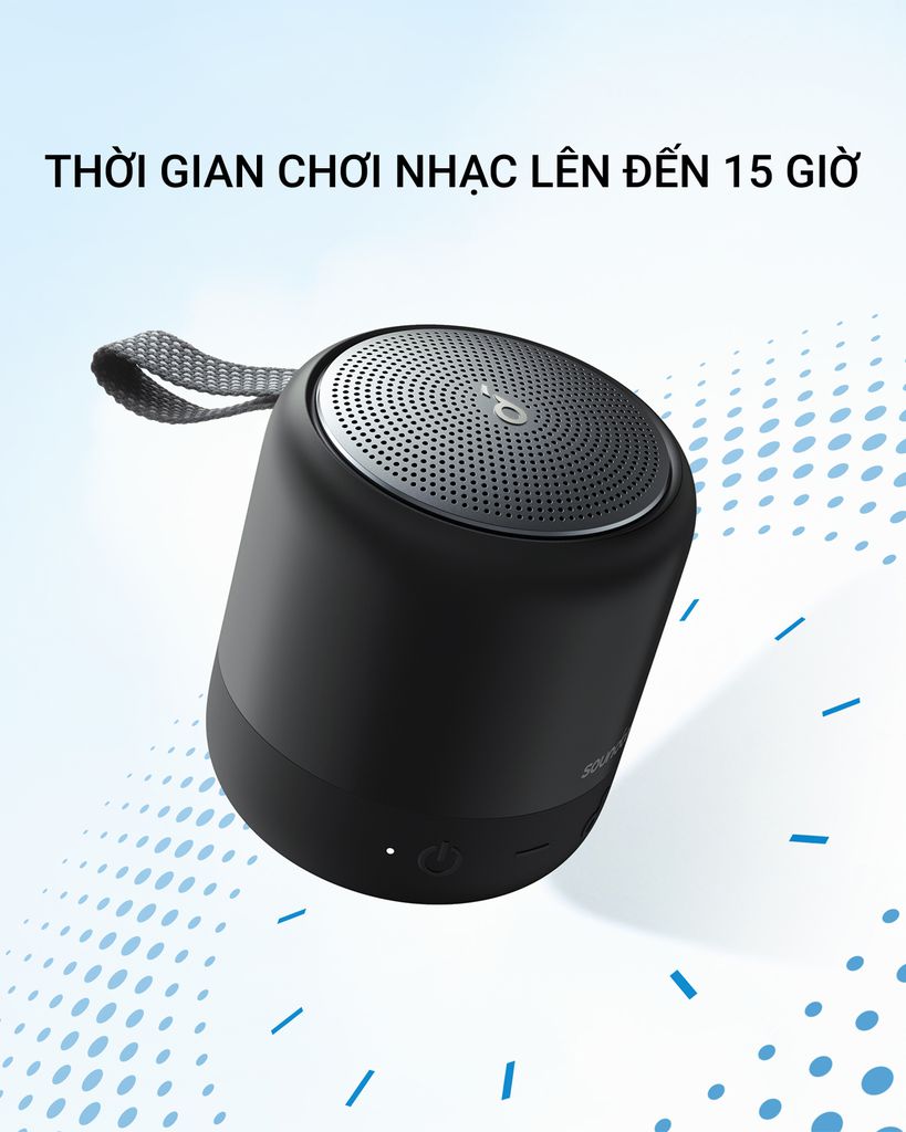 Loa bluetooth SoundCore Mini 3 6w - Hàng chính hãng