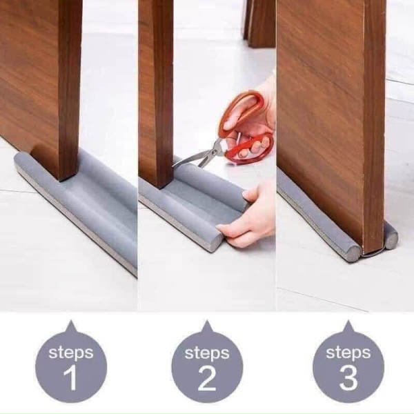 Nẹp Mút Xốp Chặn Đáy Khe Cửa, Gió Mùa, Cách Nhiệt, Cách Âm, Ngăn Côn Trùng, Chống Kẹt Tay Chân Bé