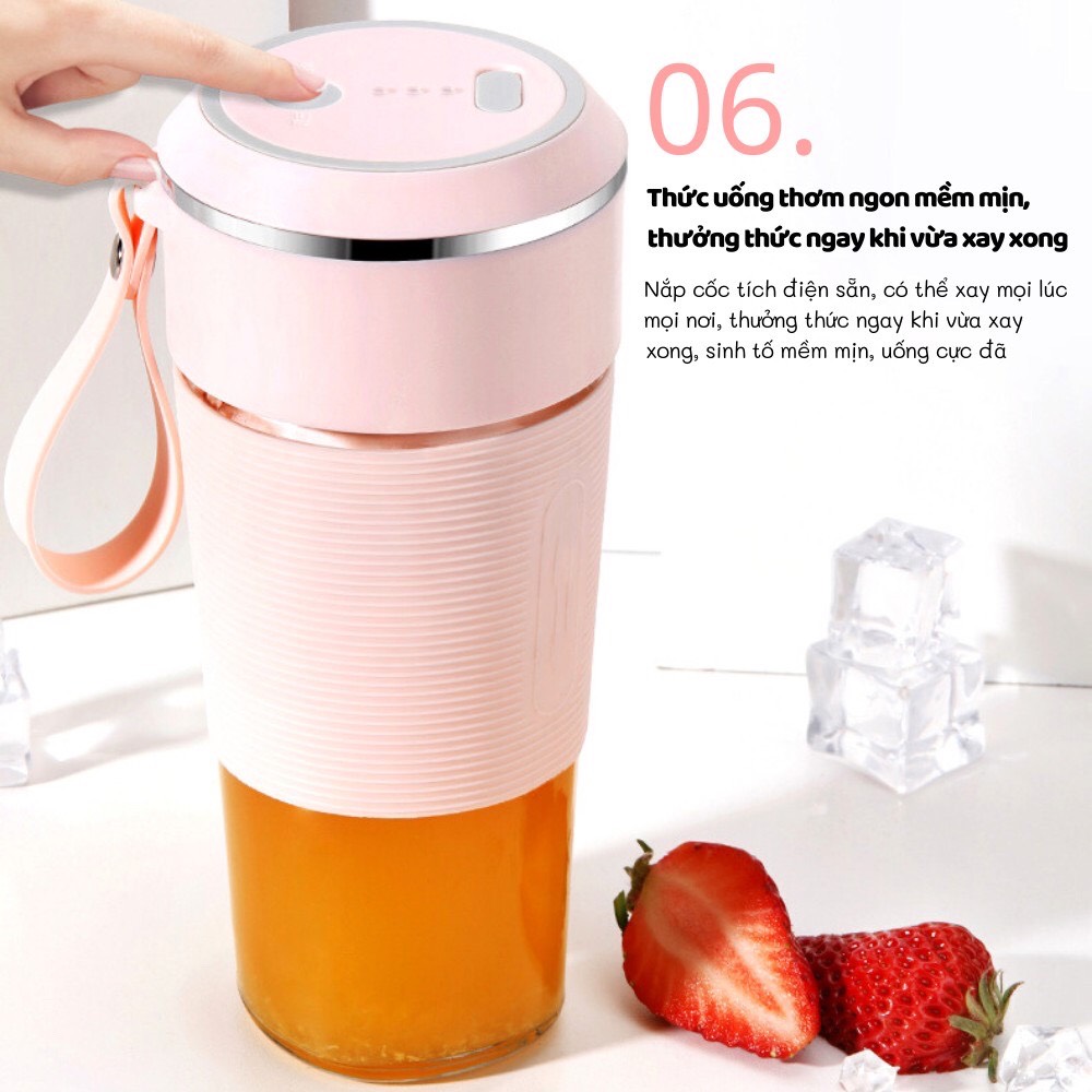 Máy Xay Sinh Tố Cầm Tay YOICE REKKY . máy xay sinh tố mini - Hàng Chính Hãng