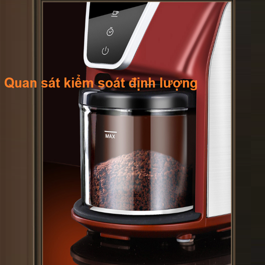 Máy xay hạt cà phê Espresso Olodo CG-001, công suất 165W, Sở hữu 31 cấp độ xay - Hàng chính hãng