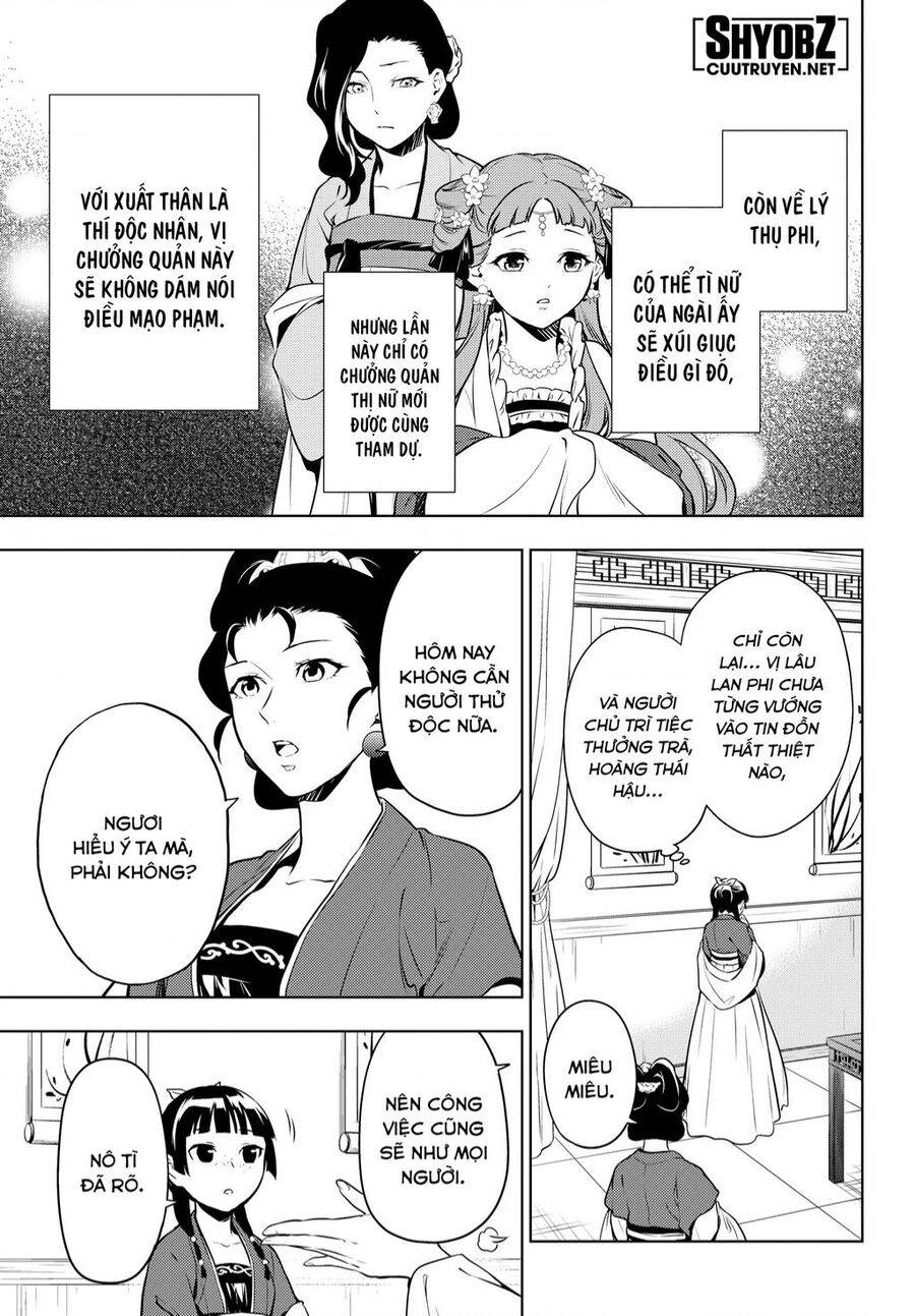 Dược Sư Tự Sự - Nhật ký giải mã bí ẩn chốn Hậu cung của Maomao chapter 55.5 25