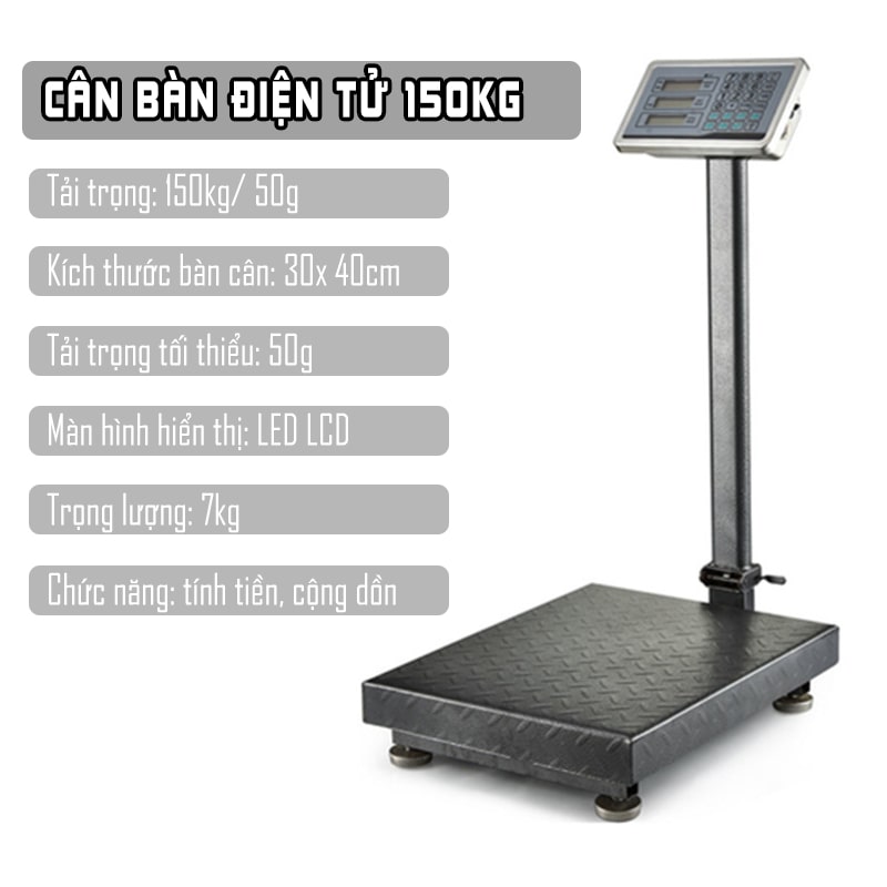 Cân bàn điện tử 150kg