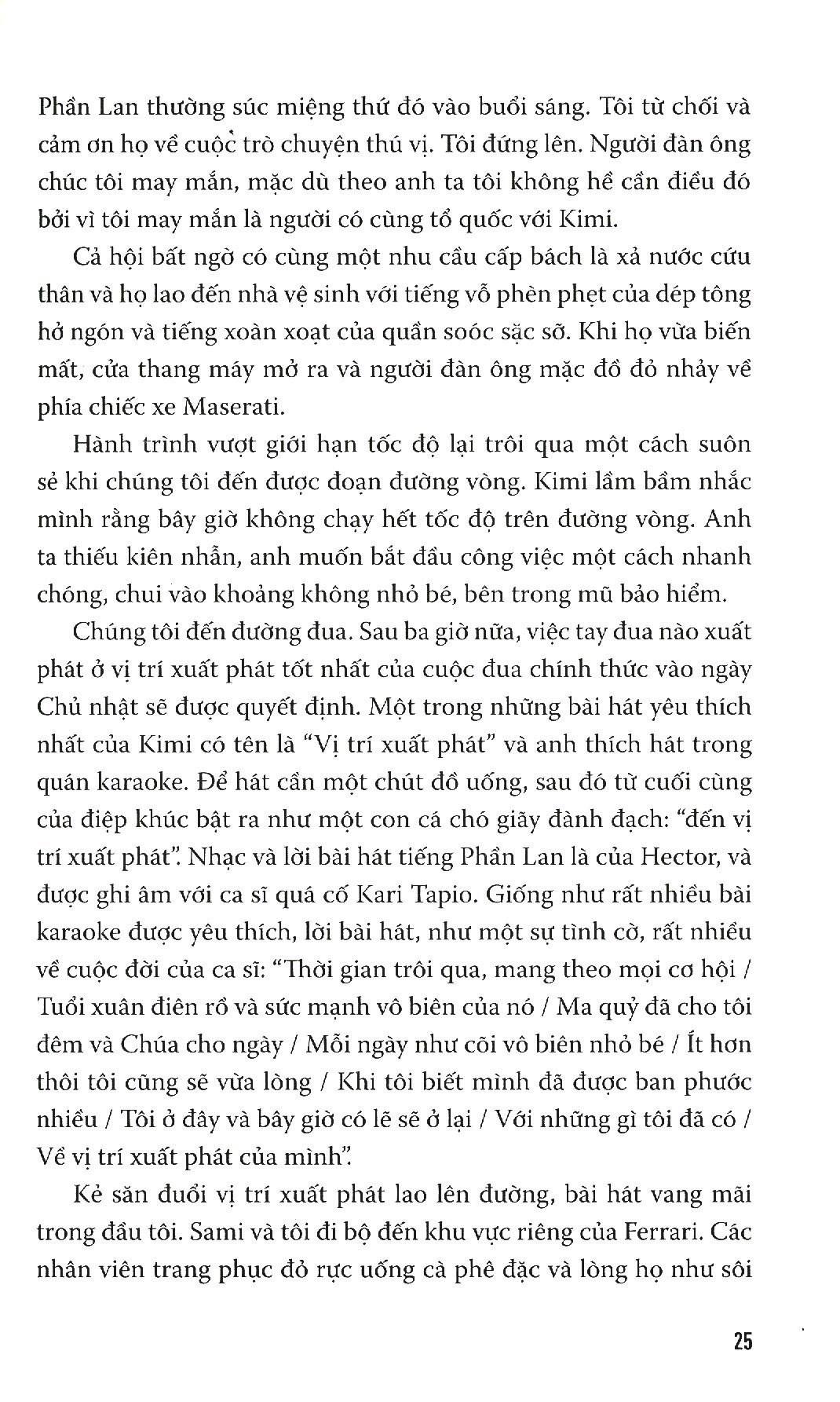 Sách KIMI RÄIKKÖNE - Tây Đua Vô Địch F1