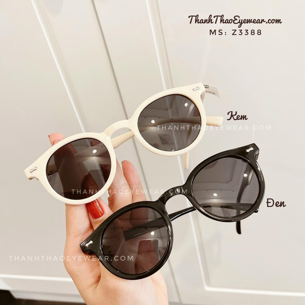 Kính Mát Kính Râm Dáng Tròn Mini 3388 Nhiều Màu Hot Nhất 2021 Nữ - ThanhThao Eyewear