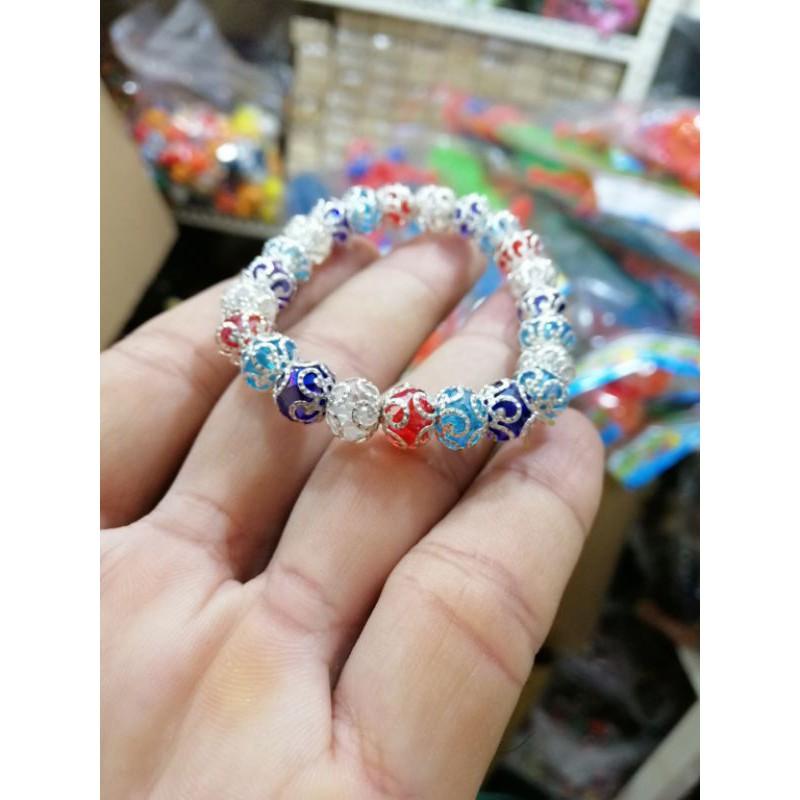 DÂY TAY PHA LÊ XỎ CÁCH CHỤP NHIỀU MÀU