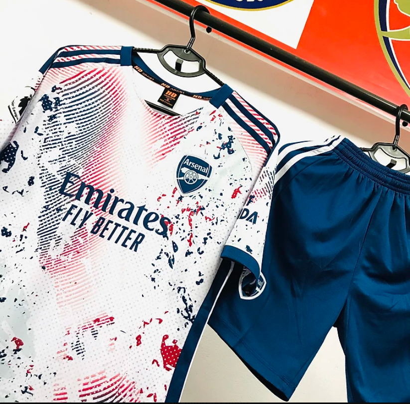 Quần áo Bóng Đá HD Trẻ Em Arsenal 23/24 - Mẫu mới nhất