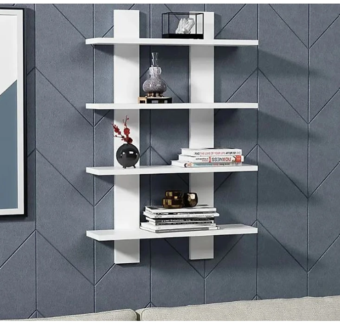 Kệ Gỗ Treo Tường 4 Tầng Tundo CTKT504 KT 90x60x15cm