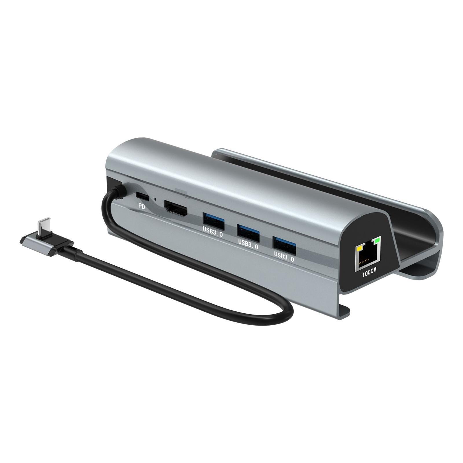 6 in 1 Multiport Adapter Converter USB C Adapter Converter for Game Accessories Phone