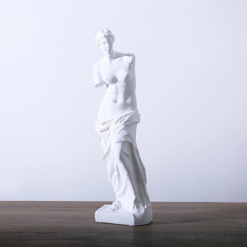 Màu Mới  Tượng thần vệ nữ Venus de Milo cao 30cm