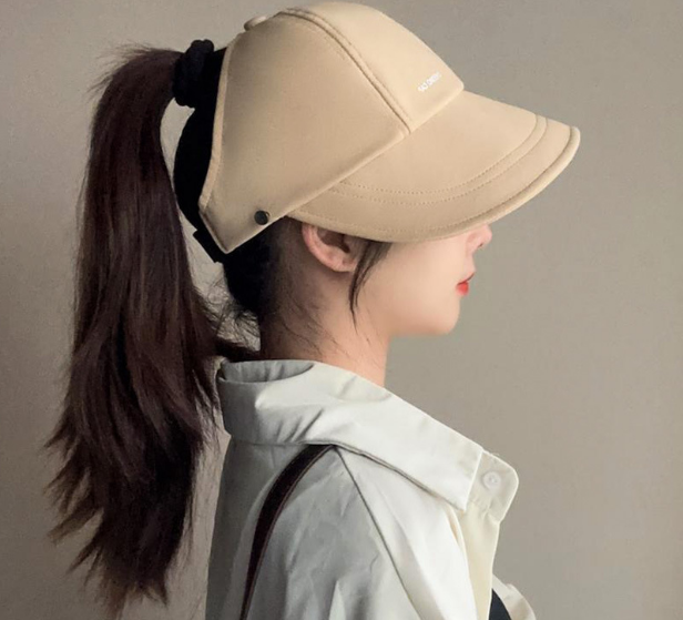 Mũ nữ phong cách Hàn mới, nón nữ vành lưỡi trai cao cấp chống tia UV