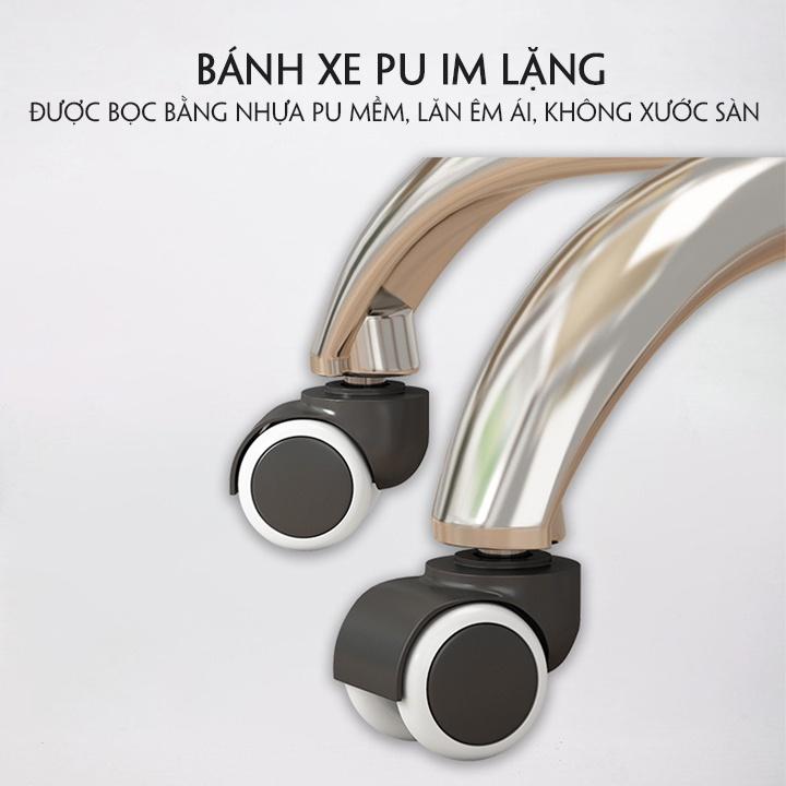 Ghế boss, ghế văn phòng có gác chân phong cách Bắc Âu D440