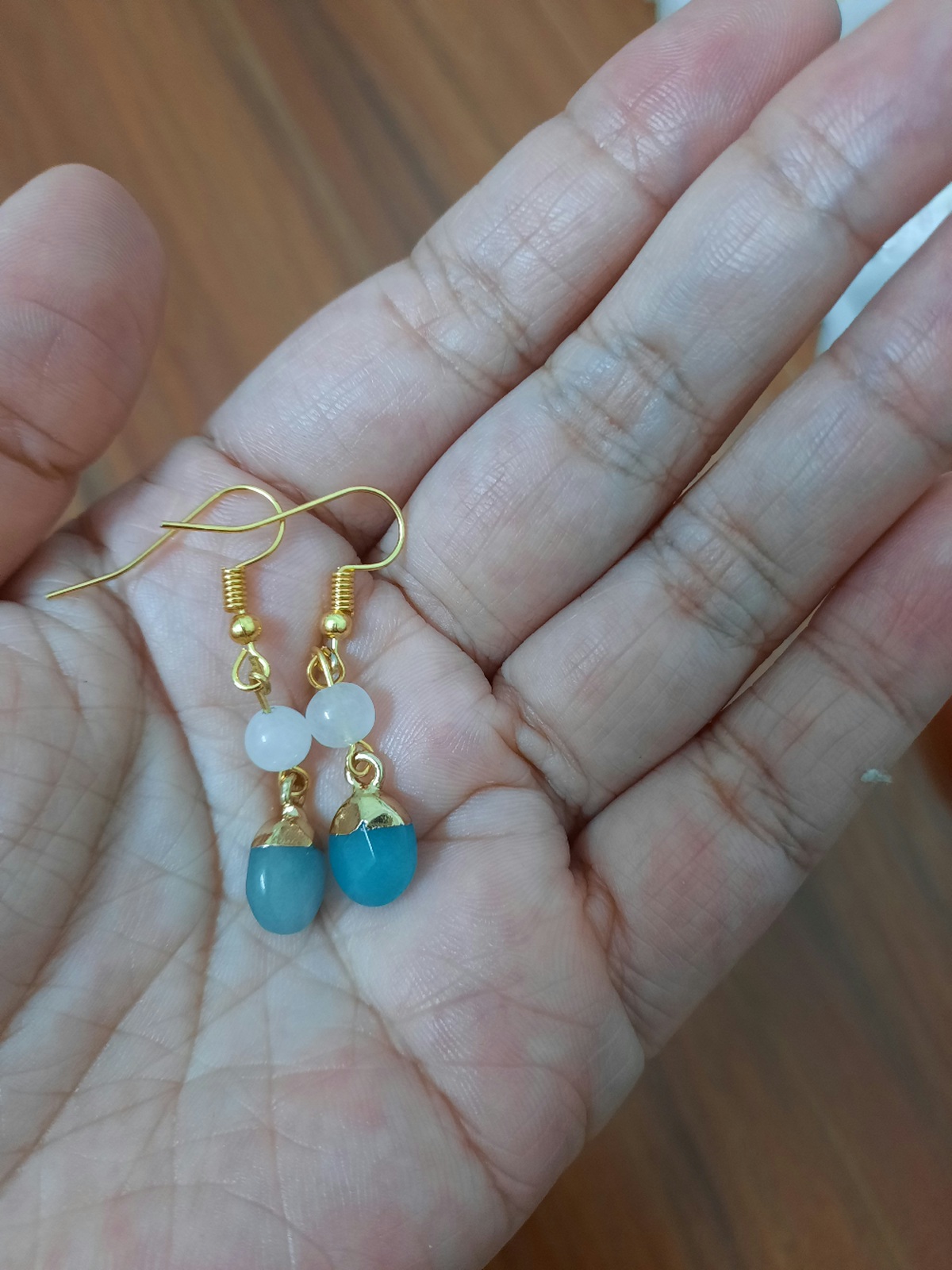 Bông tai trang sức đá tự nhiên cao cấp