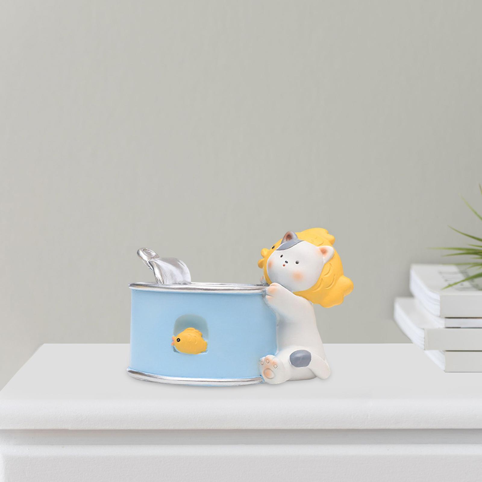 2x flower Planter Resin Ornament Decorative for Windowsill