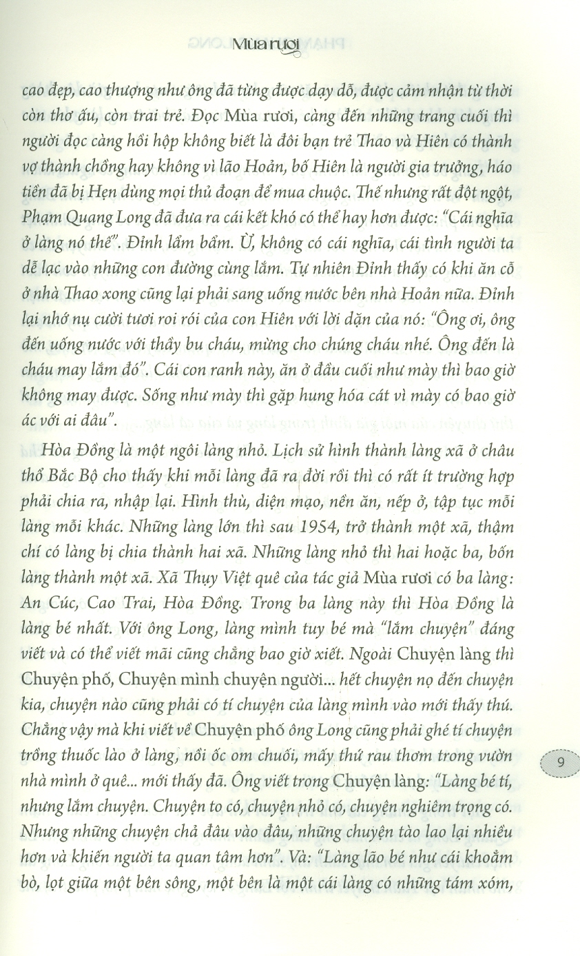 Mùa Rươi (Tiểu Thuyết)