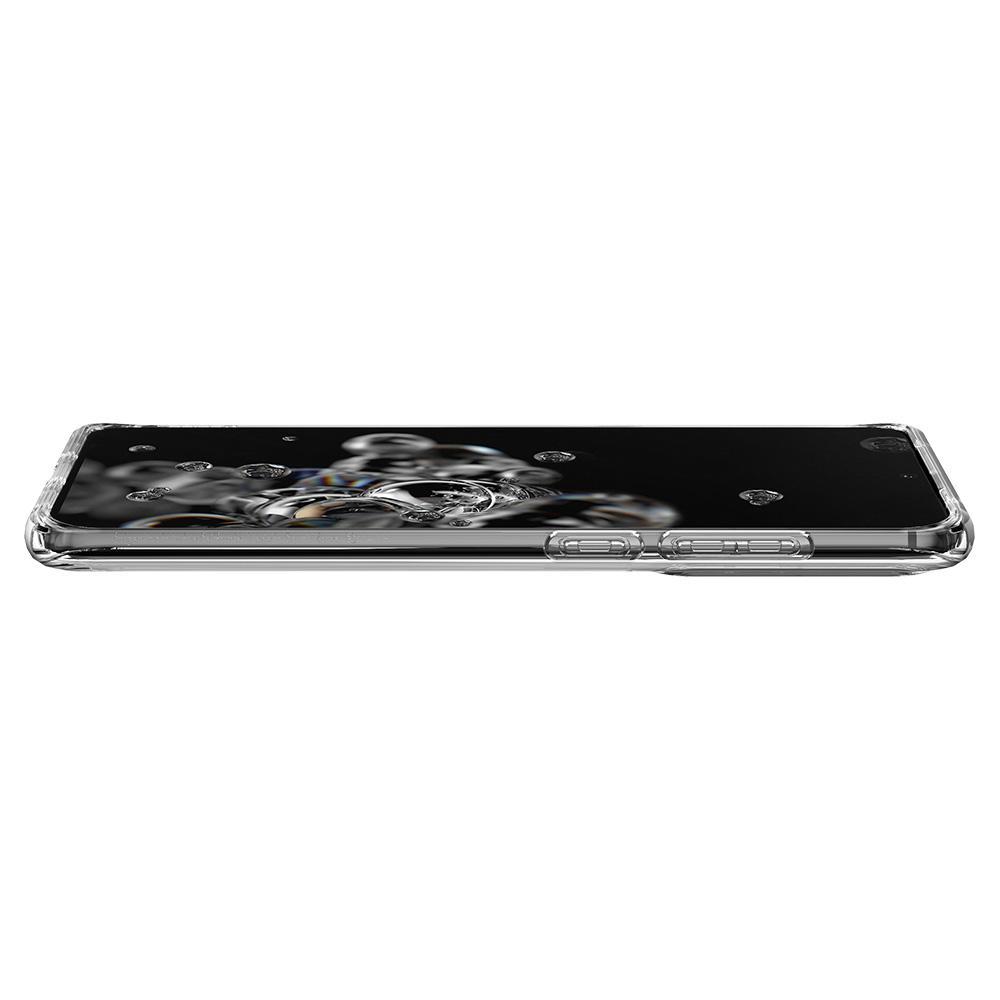 Ốp Lưng Samsung Galaxy S20 Ultra Spigen Crystal Hybrid _ Hàng Chính Hãng