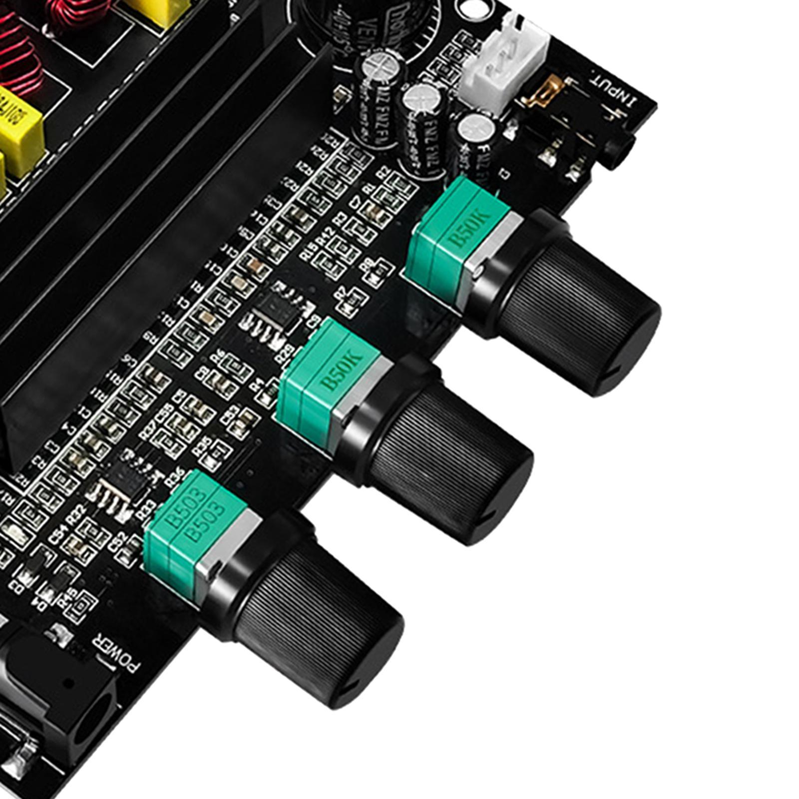Audio Amplifier Board 80W*2+100W 2.1 Channels Amp Module, Digital Power Audio Amplifier Board for Car Speakers
