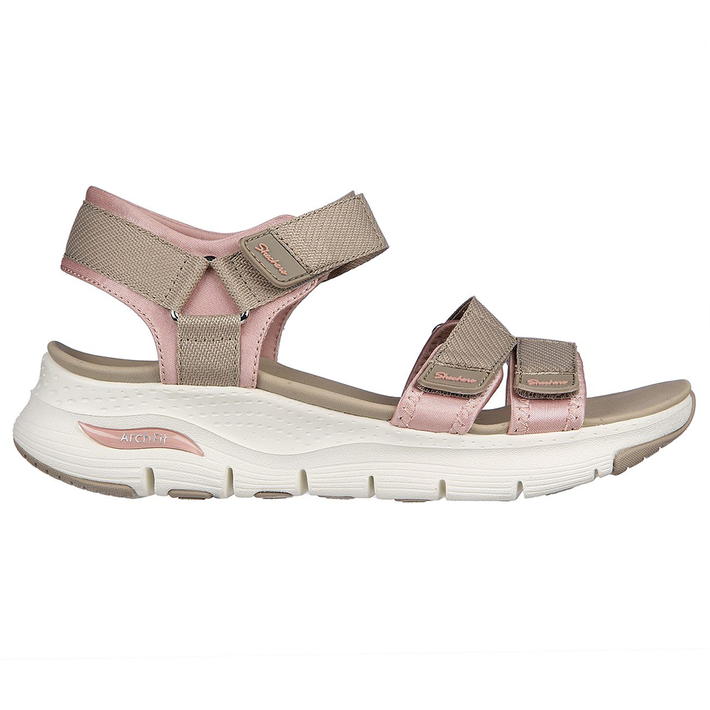 Skechers Nữ Xăng Đan Cali Arch Fit - 119305-TPPK