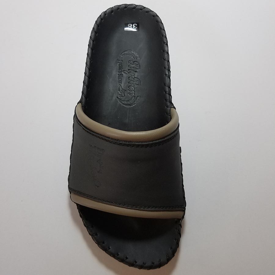 Dép Nam Quai Ngang Da Bò Thật Cao Cấp DNA36