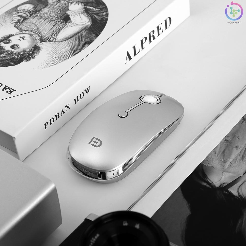 Chuột máy tính không dây 3 chế độ 2000dpi 2.4g Usb Type C Bluetooth 4.0