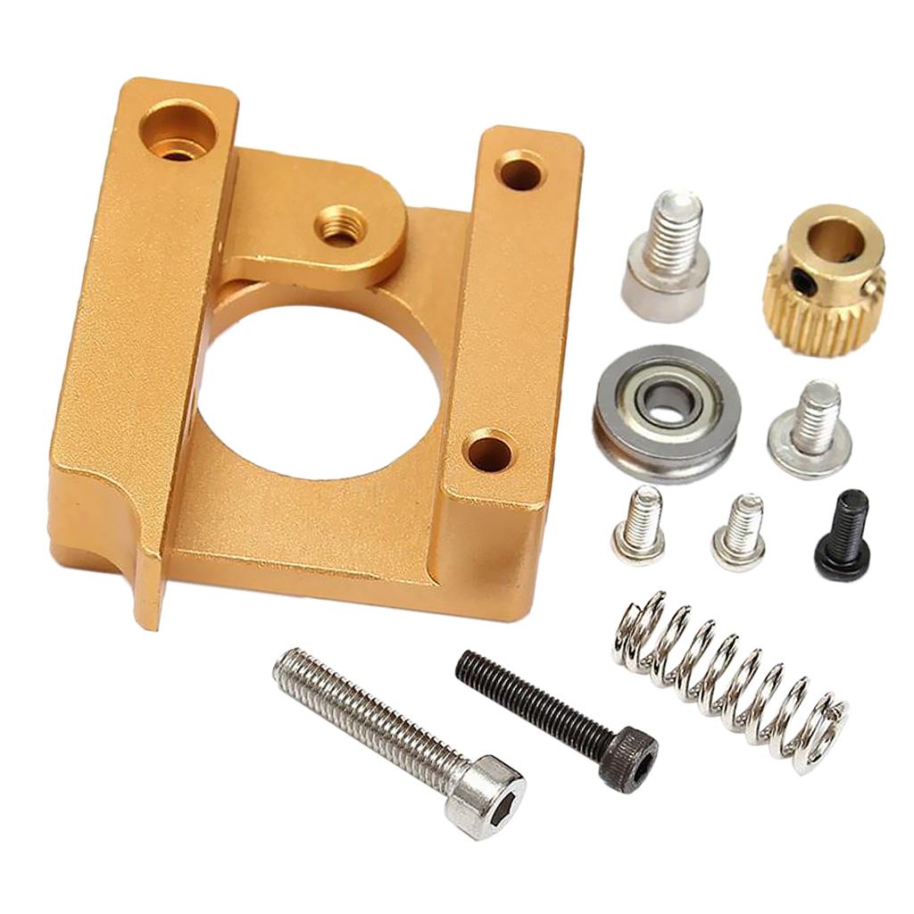 Replacement Aluminum MK8 Extruder Drive Feeder DIY Kit For Reprap 3 Types