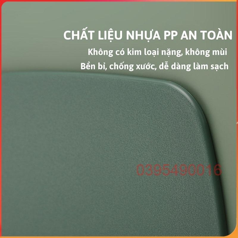 Thớt Kháng Khuẩn, Combo 3 Thớt Nhựa Lúa Mạnh Nhiều Màu, Hàng Loại Đẹp Chất Lượng Cao không gây mùi khó chịu