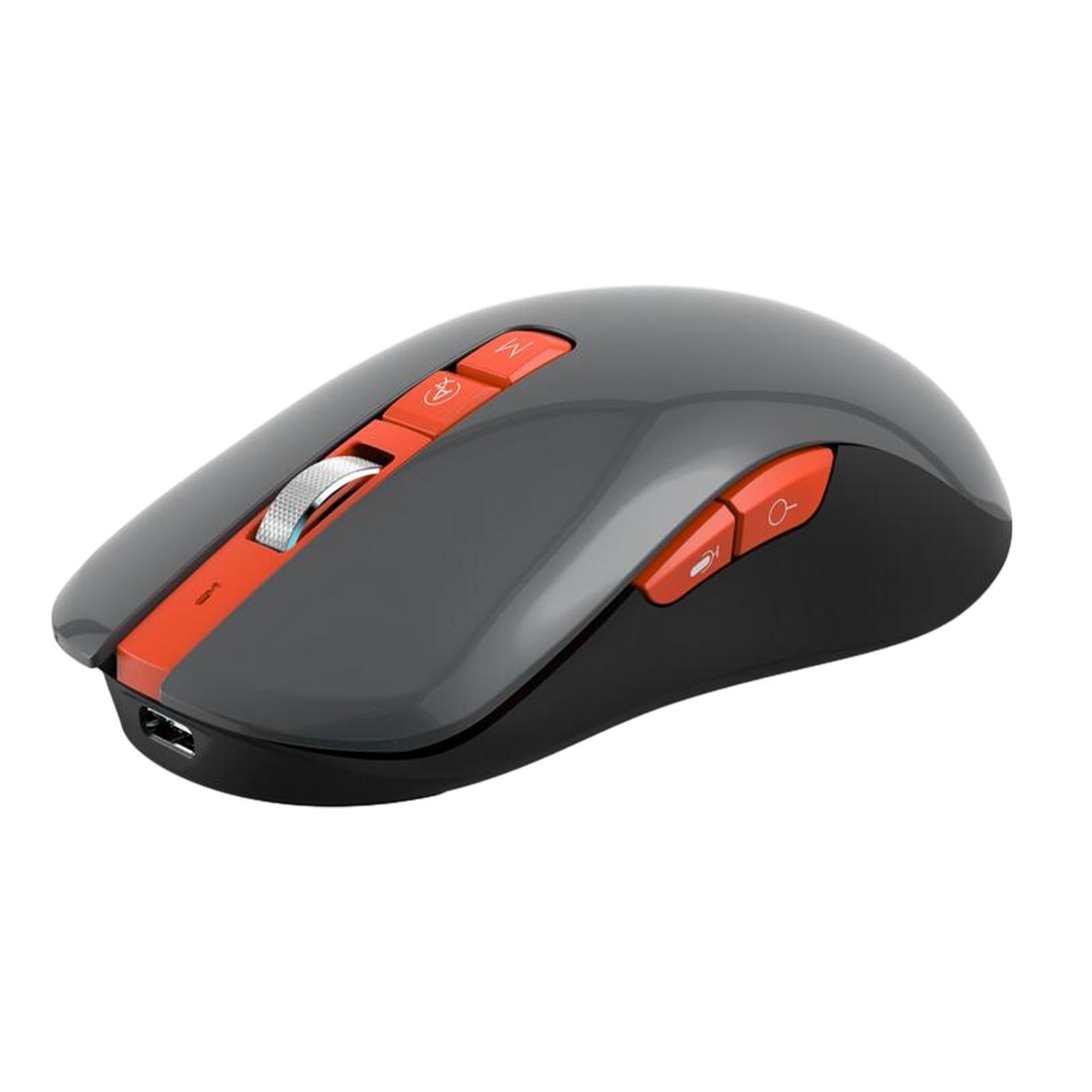 Cordless Mice ,Silent Mice Multi Language Auto Translate, Adjustable DPI Levels Dual Mode Mice Ergonomic Mice for PC Notebook Desktop Laptop