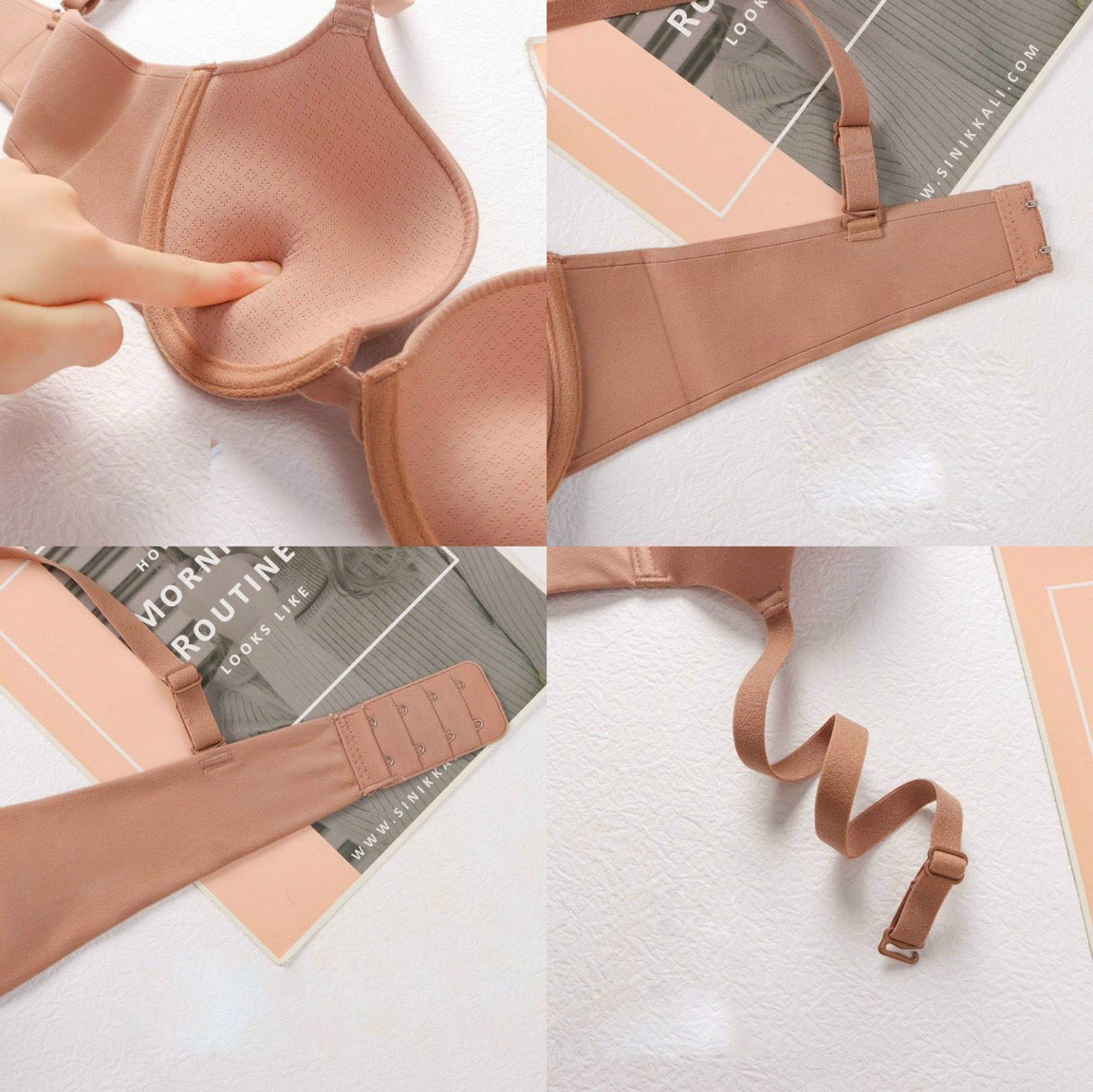 Áo ngực nữ Charmila 7577 chất nhung min có gọng mã AN30