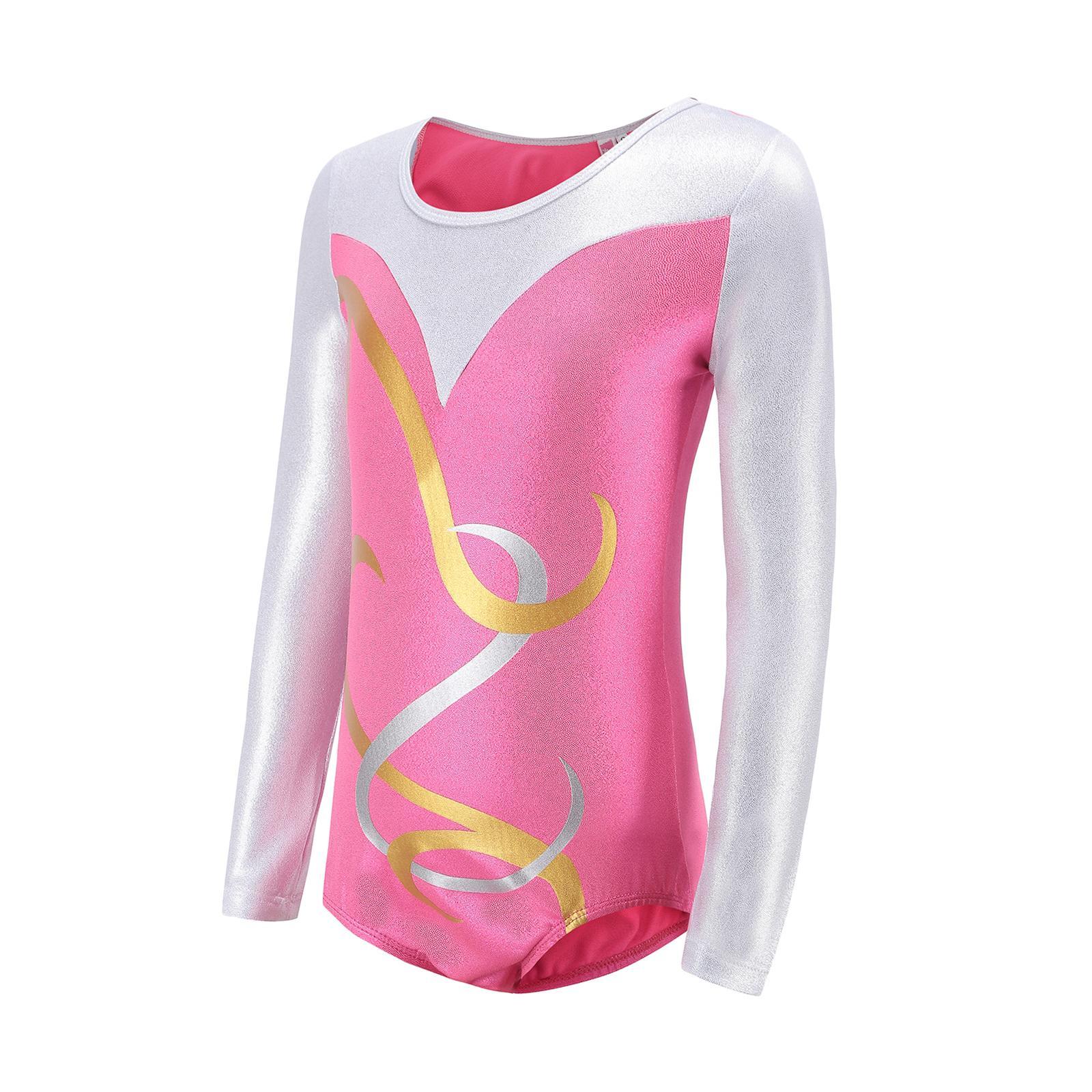 Girl Gymnastics Leotard, Dress Bodysuit, Training Costume Outfit, Kids Gym Costume, Athletic Leotard, Teamwear, Dancewear, Ballet Leotard