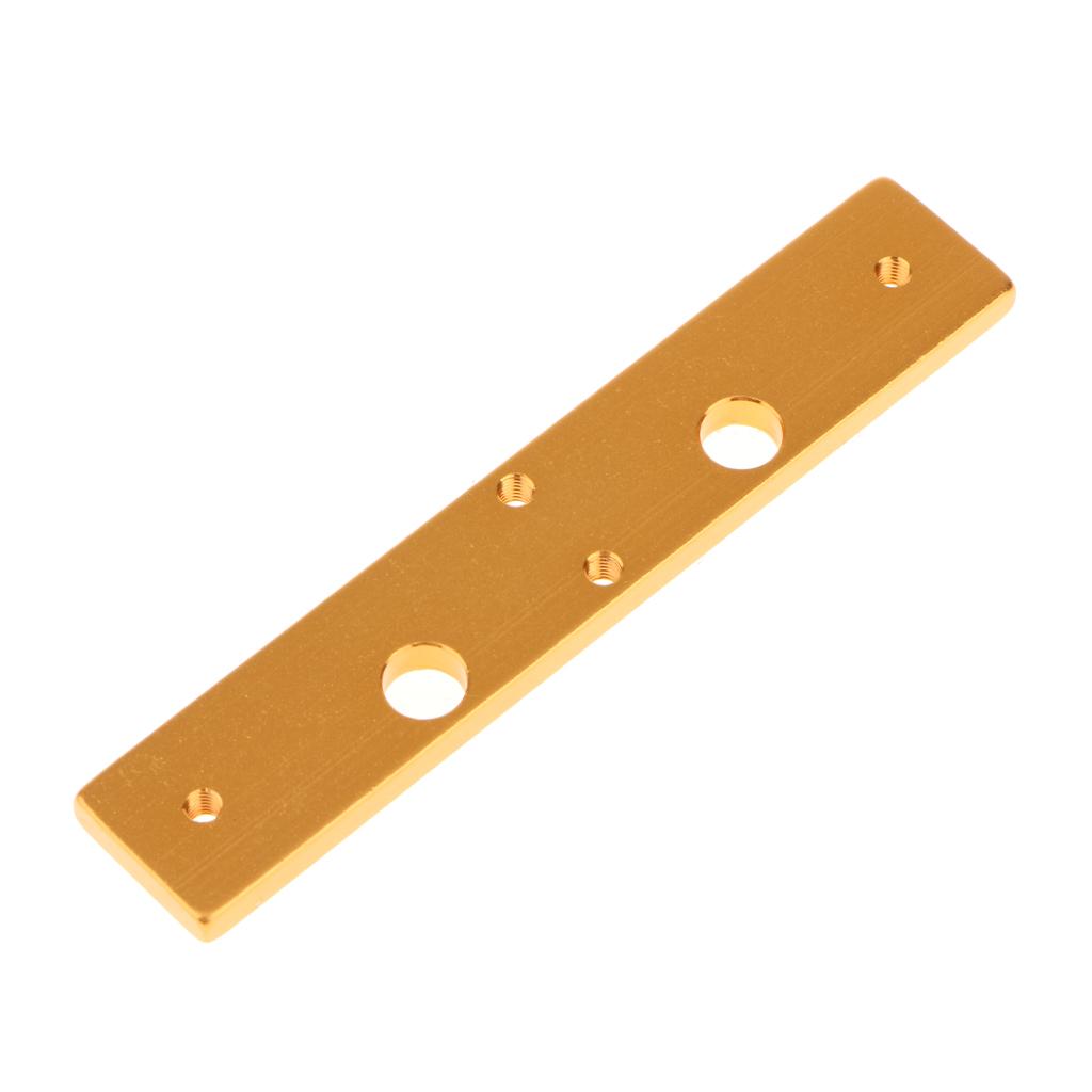 Double Hose Nozzle Aluminum Heating Heat Block for 3D Printer Accessorie
