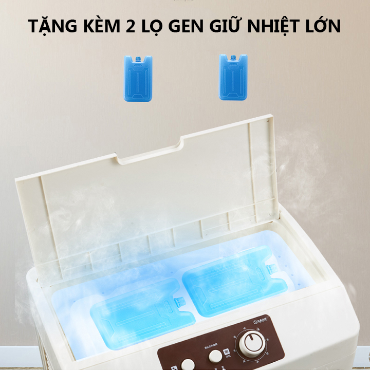 Quạt Hơi Nước Cỡ Lớn kèm gel làm mát sâu, có điều khiển