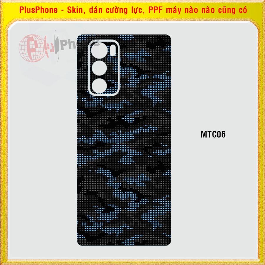 Dán Skin cho điện thoại LG Wing 5G màu matrix camo