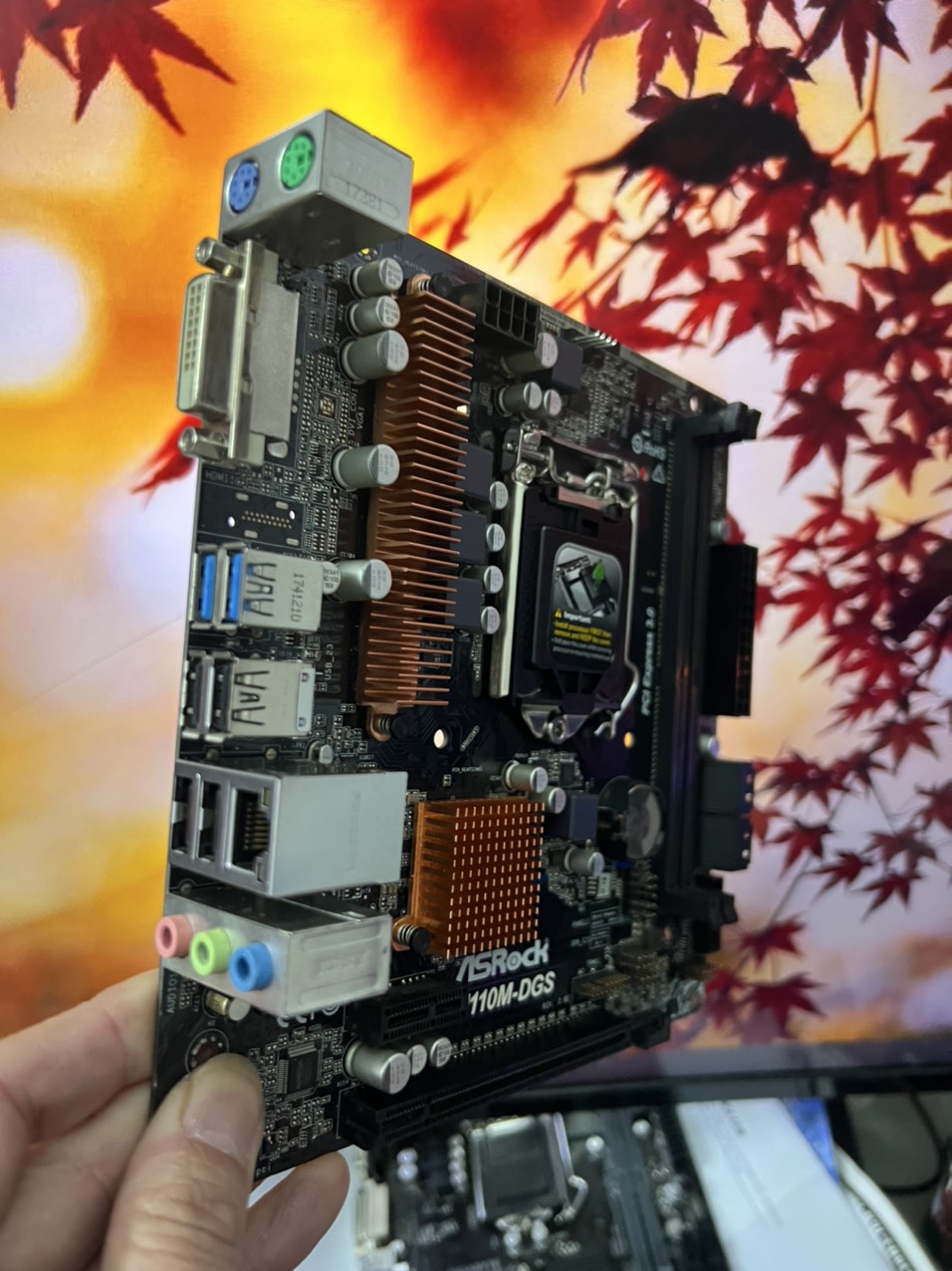 Bo Mạch Chủ (Mainboard) ASRock H110M-DGS - HÀNG CHÍNH HÃNG