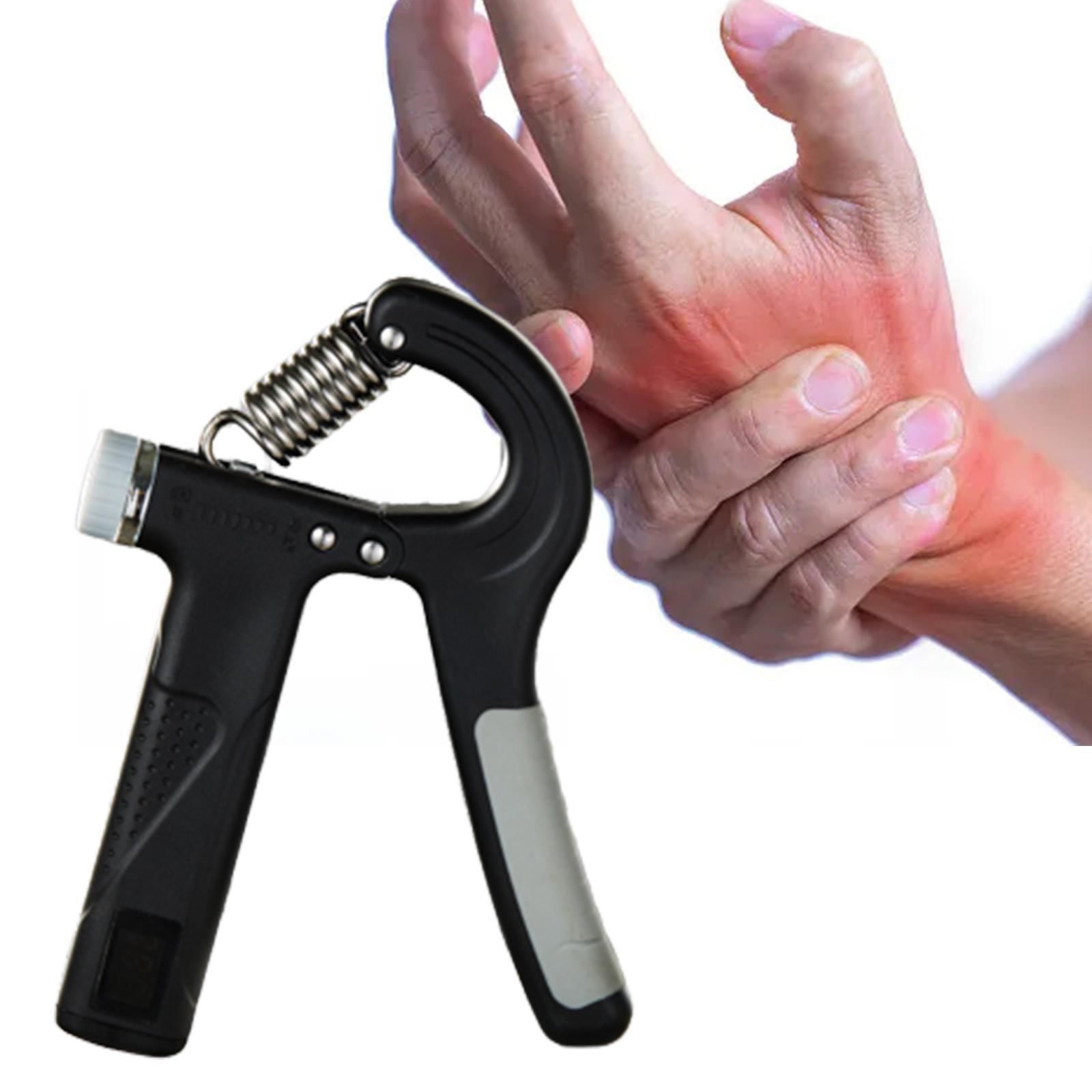 Hand Grip Strengthener with Counter Fitness Guitar Musician Finger Exerciser