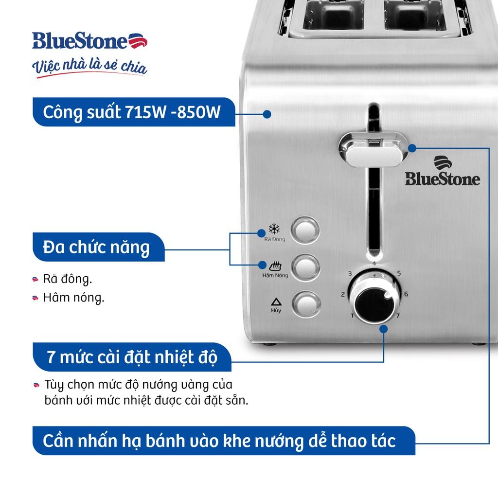 Máy nướng bánh mỳ Bluestone TTB-2535 - Hàng chính hãng