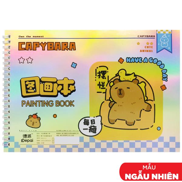 Tập Vẽ Lò Xo A4 - 76 Trang 80gsm - Depai A4-2012-2 (Mẫu Bìa Giao Ngẫu Nhiên)