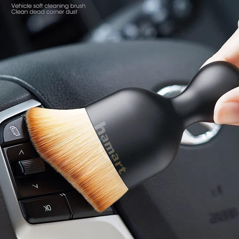 Chổi Lông Quét Bụi Ô Tô Cọ Vệ Sinh Nội Thất Ô Tô Taplo Quạt Gió Xe Hơi Phủi Bụi Bàn Phím Siêu Mềm