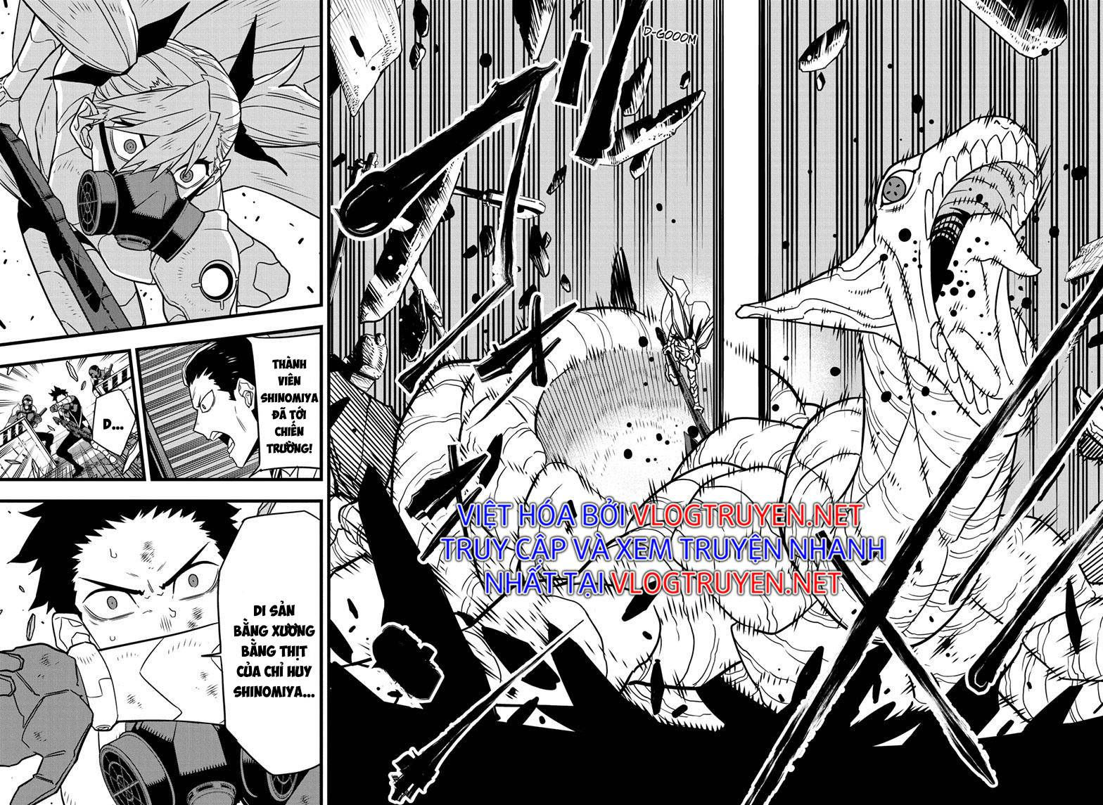 hôm nay - tôi hóa kaiju chapter 72 8