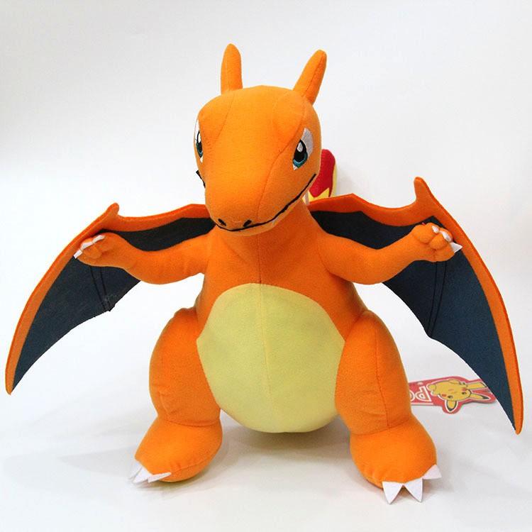 Gấu bông anime khủng long lửa Lizardon 30cm quà tặng cho bé