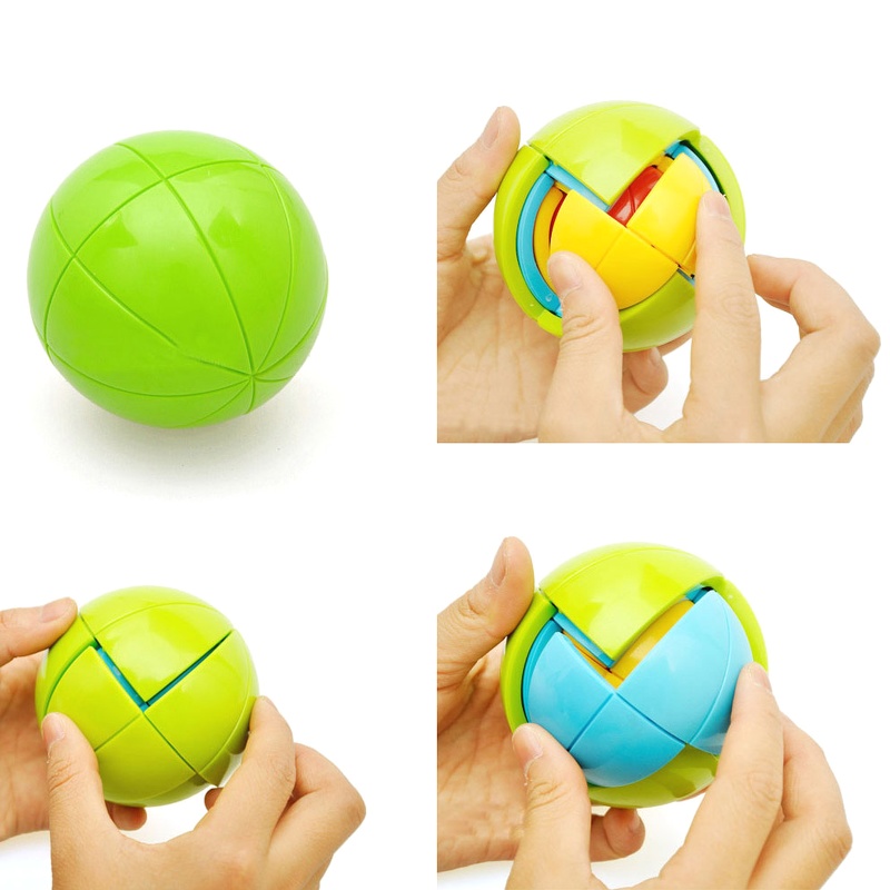  QUÀ TẶNG TƯ DUY THÔNG MINH CHO MỌI LỨA TUỔI - GIẢI MÃ KHỐI CẦU 3D (PUZZLE BALL)