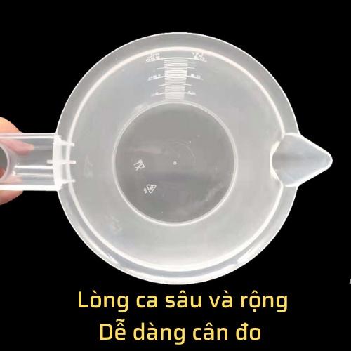 Ca đong định lượng 100ML có chia vạch bằng nhựa trong suốt cao cấp đồ dùng ly đong pha chế sữa,nước nhỏ gọn tiện lợi