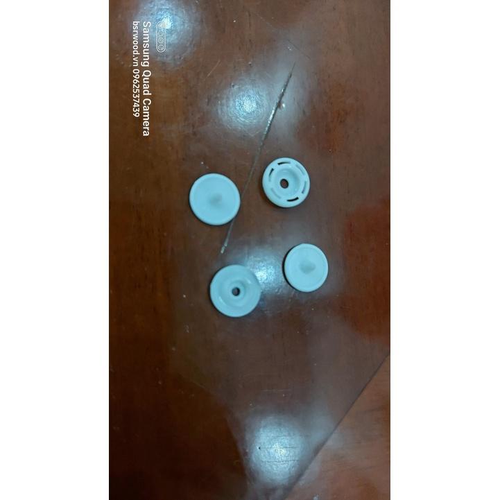 Bộ cối khuôn đóng nút bấm nhựa 4 thành phần Loại nút 10,12,15mm Dùng cho máy đóng nút thủ công