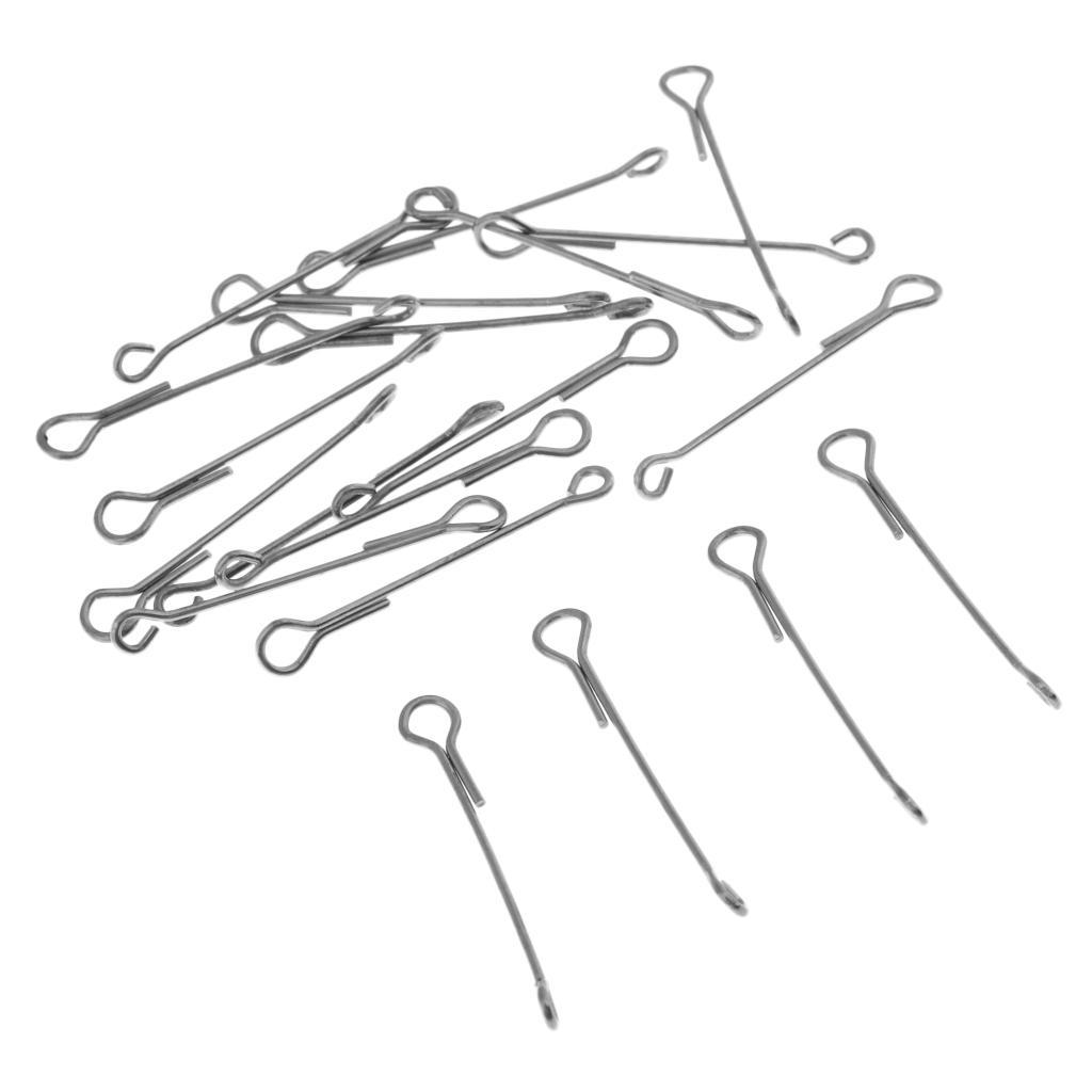 20pcs Fly Tying Material   Skull Articulated Shanks   Spine DIY Tool