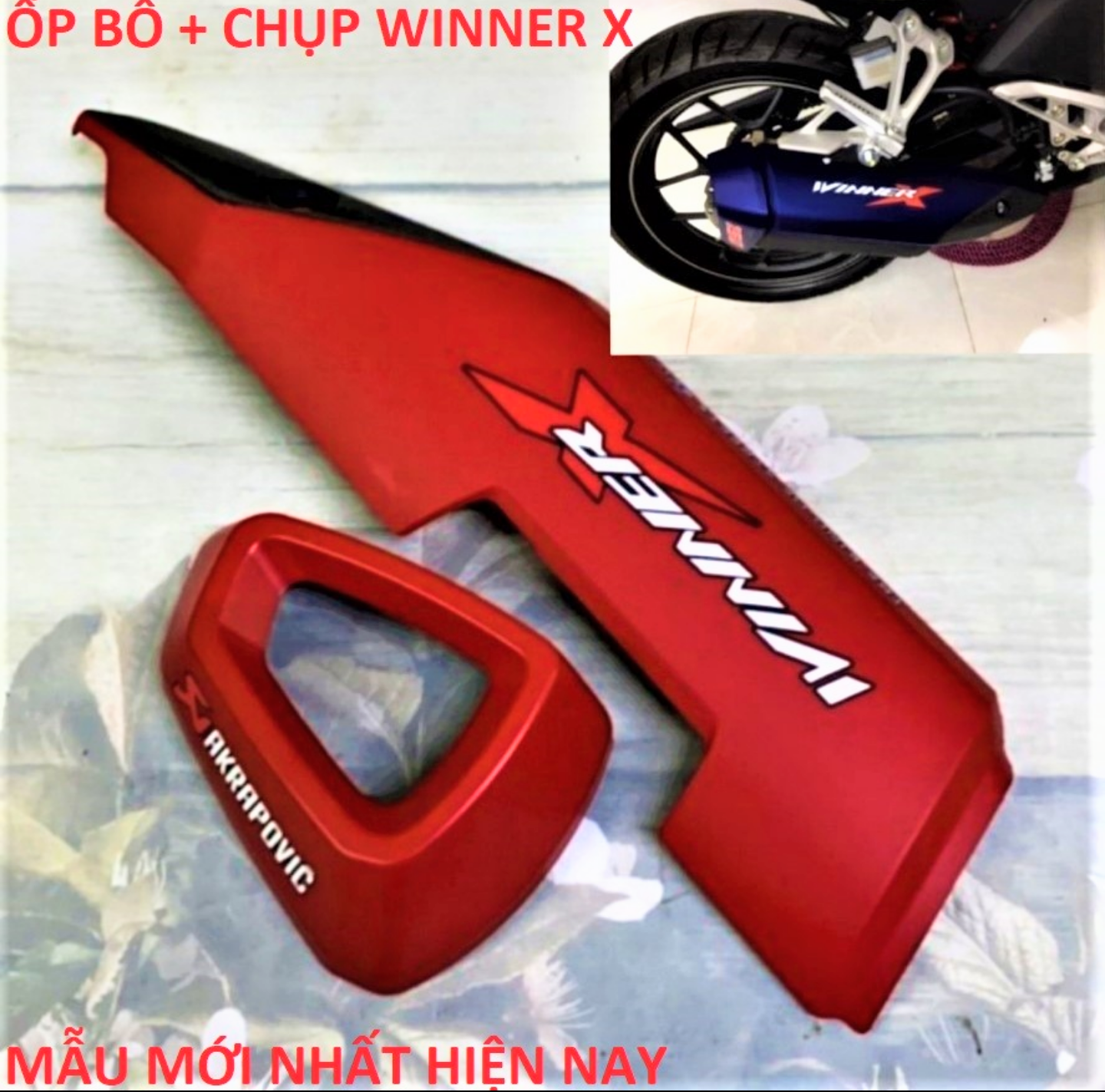 CỰC CHẤT VỚI 1 BỘ ỐP PÔ XE MÁY XE WINNER X MẪU MỚI ĐẲNG CẤP ĐỒ CHƠI XE MÁY HÀNG ĐẦU