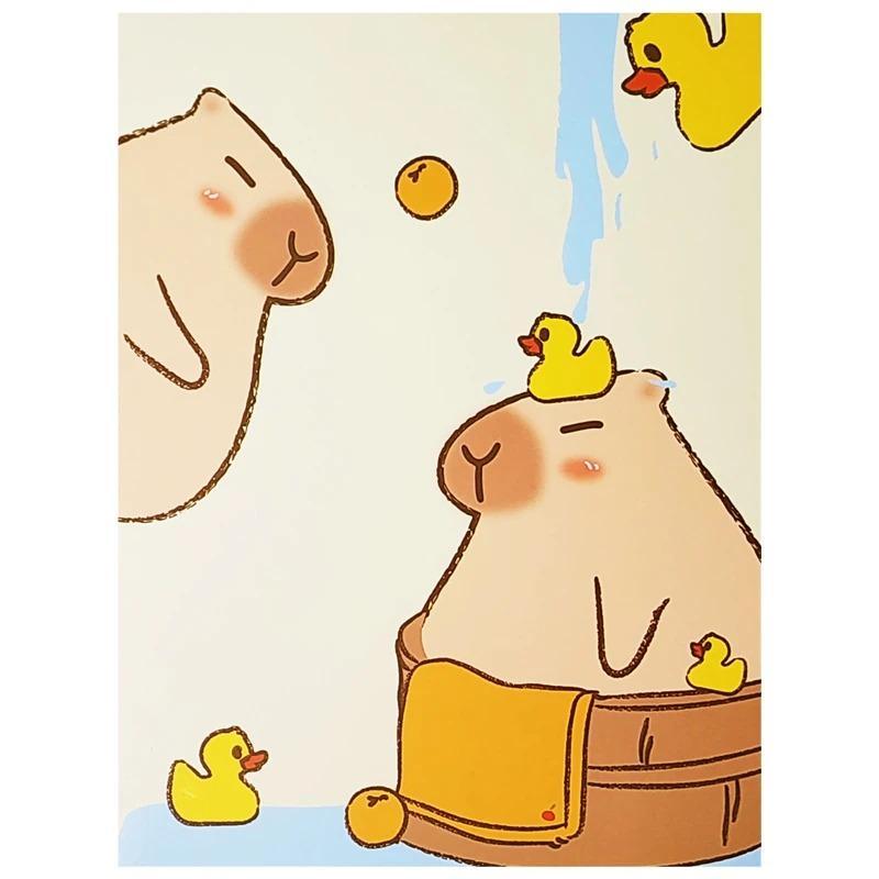 [MUA 5 TẶNG 1] Tập Học Sinh Capybara - 4 Ô Ly - 200 Trang 70gsm - The Sun - Mẫu 2