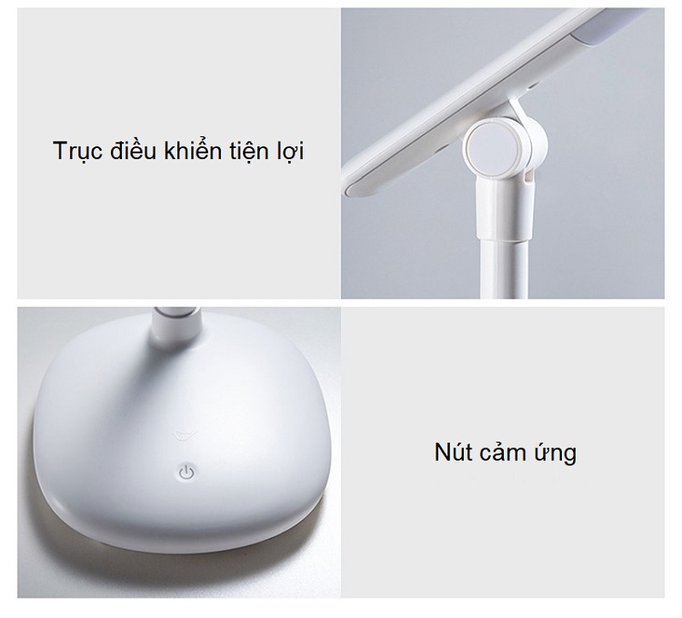 Đèn cảm ứng -Đèn bàn đọc sách báo thông minh cắm cổng USB