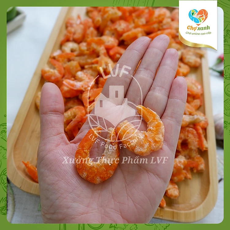 TÔM KHÔ THIÊN NHIÊN CAO CẤP LOẠI 3 - ĐẶC SẢN CÀ MAU - 100GR