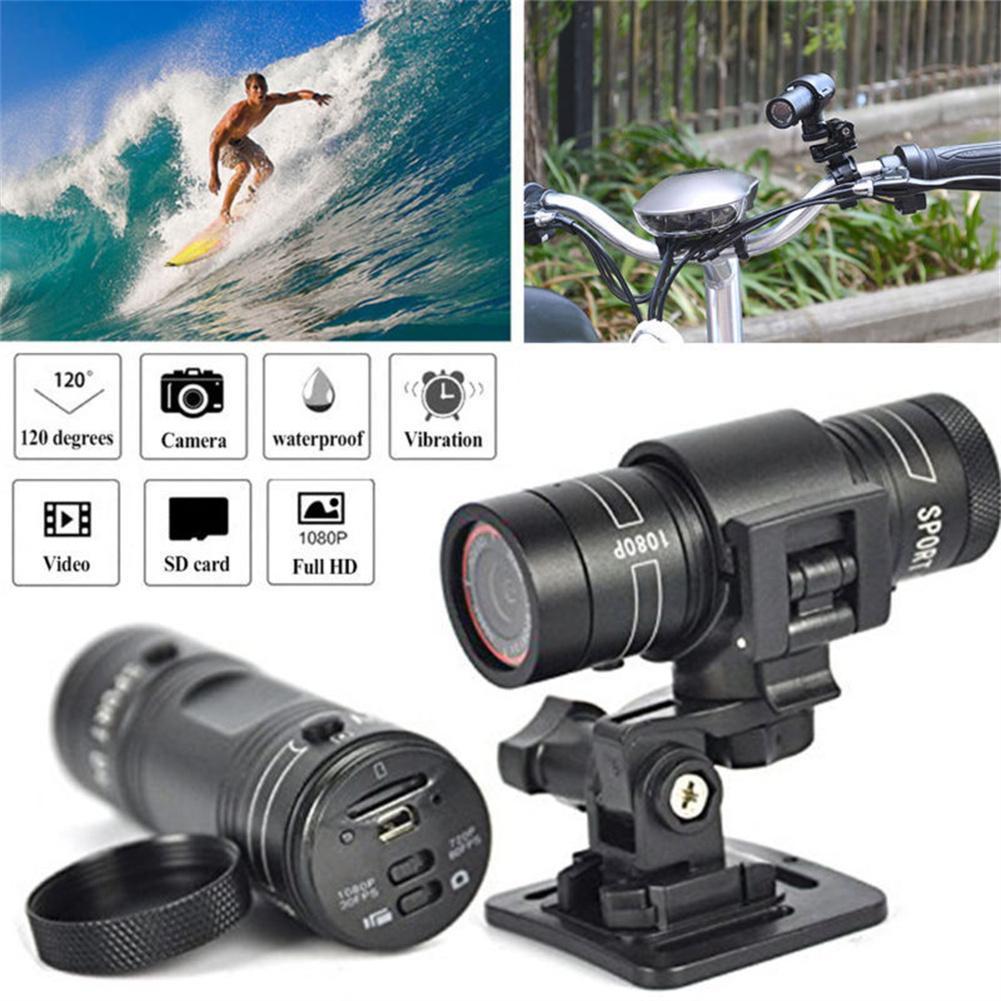Camera Hành Động Nhỏ HD 1080P Mini Chống Nước Xe Đạp Ngoài Trời Mũ Bảo Hiểm Xe Máy Camera Hành Động Thể Thao Video Dv Máy Ghi Hình Ô Tô