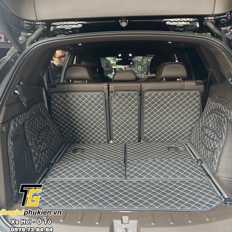 Combo LÓT SÀN VÀ LÓT CỐP DA 6D FULL THÀNH cho xe Vinfast Lux SA2.0